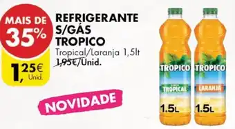 Pingo Doce Refrigerante C/Gás Tropico 1,5lt promoção
