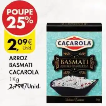 Pingo Doce Arroz Basmati Caçarola 1kg promoção