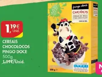 Cereais Chocolate Pingo Doce 500g