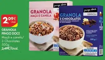 Pingo Doce Granola Pingo Doce 500g promoção