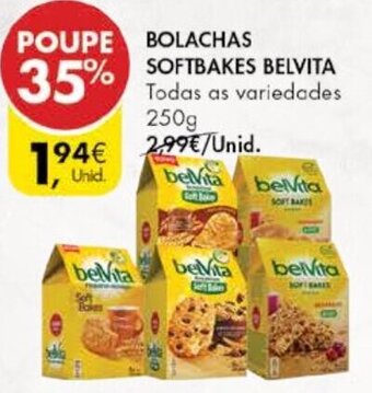 Pingo Doce Bolachas Softbakes Belvita 250g promoção