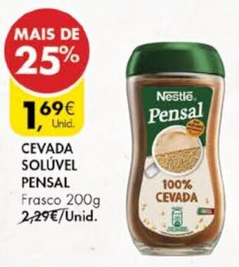 Pingo Doce Cevada Solúvel Pensal 200g promoção