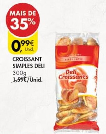 Pingo Doce Croissant Simples Deli 300g promoção