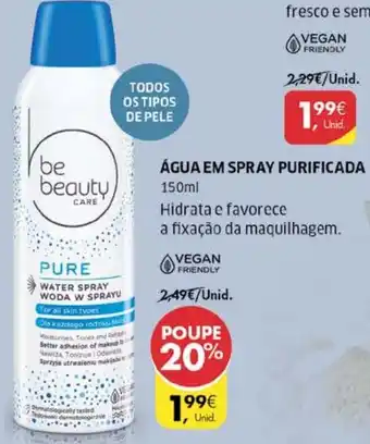 Pingo Doce Água em Spray Purificada 150ml promoção