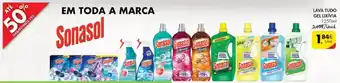 Pingo Doce Lava Tudo Gel Lixívia Sonasol 12,50ml promoção