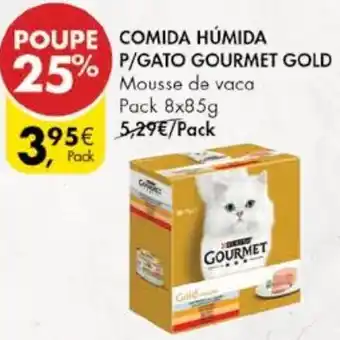 Comida Húmida p/Gourmet Gold 8 x 85g