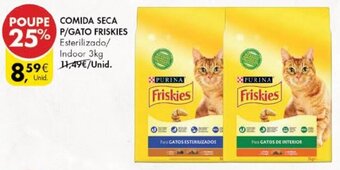 Pingo Doce Comida Seca P/Gato Friskies 3kg promoção