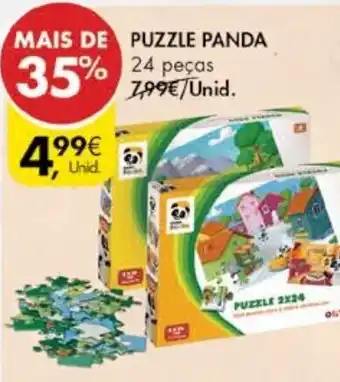 Pingo Doce Puzzle Panda 24 Peças promoção