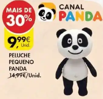 Pingo Doce Peluche Pequeno Panda promoção