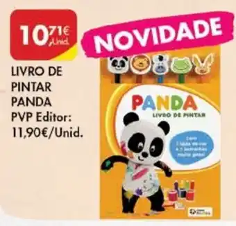 Pingo Doce Livbro de Pintar Panda promoção
