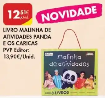 Pingo Doce Livro Malinha de Atividades Panda e os Caricas promoção