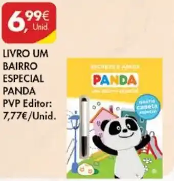 Pingo Doce Livro Um Bairro Especial Panda promoção