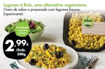 Pingo Doce Legumes à Brás, Uma Alternativa Vegetariana 300g promoção