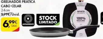 Pingo Doce Grelhador Prática Cabo Celar 24cm promoção
