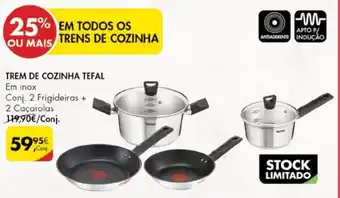 Pingo Doce Trem de Cozinha Tefal promoção