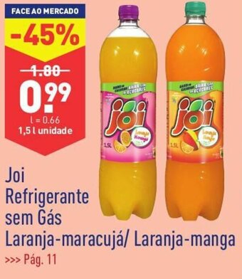 Joi Refrigerante sem Gás Laranja-Maracujá/ Laranja-Manga 1,5L