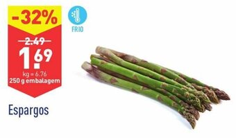 ALDI Espargos 250g promoção