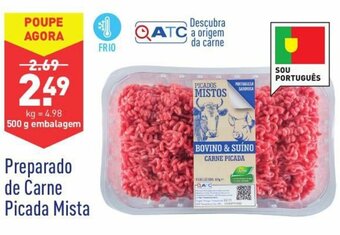 ALDI Preparado de Carne Picada Mista 500g promoção