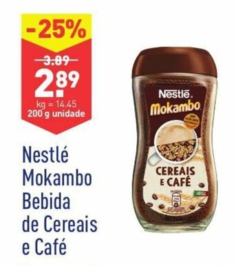 ALDI Nestlé Mokambo bebida de Cereais e Café 200g promoção