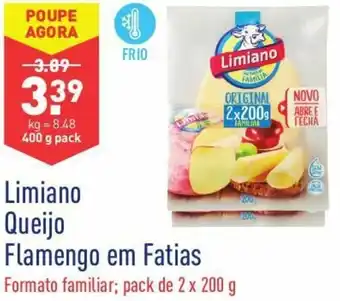 ALDI Limiamo Queijo Flamengo em Fatias 2 x 200g promoção