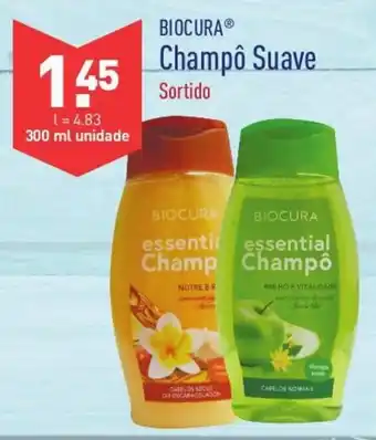 ALDI Biocura Champô Suave 300ml promoção