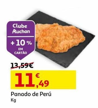 Auchan Bife peru panado promoção