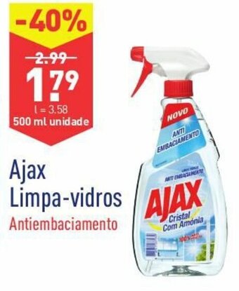 ALDI Ajax Limpa-Vidros 500ml promoção