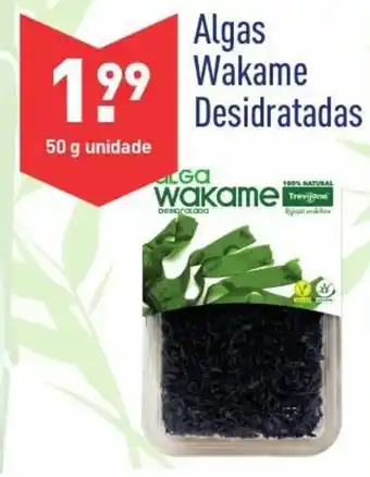 Algas Wakame Desidratadas 50g