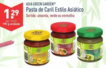 Asia Green Garden Pasta de Caril Estilo Asiático 195g