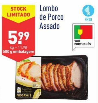 ALDI Lombo de Porco Assado 500g promoção