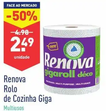 ALDI Renova Rolo de Cozinha Giga promoção