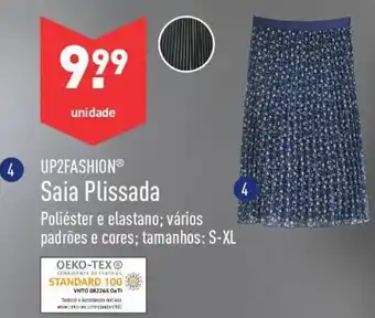 ALDI Up2Fashion Saia Plissada S-XL promoção