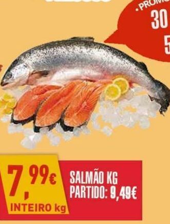 Miranda Supermercados Salmão promoção