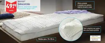 ALDI Novitesse Sobrecolchão 90x200cm promoção