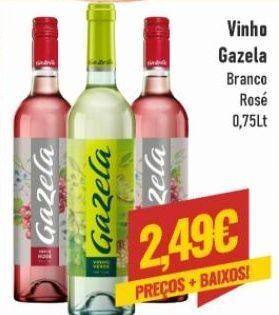 Belita Vinhos gazela promoção