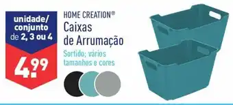 ALDI Caixas de Arrumação promoção