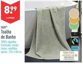 Toalha de Banho 70 x 140cm