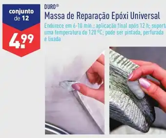 ALDI Massa de Reparação Epóxi Universal promoção