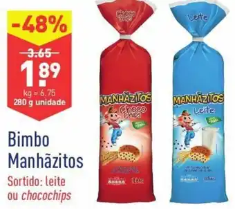 ALDI Bimbo Manhãzitos 280g promoção