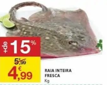 E.Leclerc Raia Inteira Fresca promoção