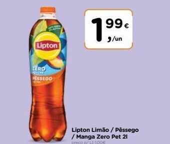 Aqui é fresco Chá gelado lipton promoção