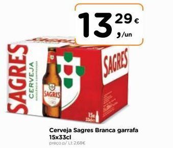 Aqui é fresco Cerveja sagres promoção