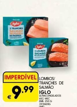 Meu Super Salmão iglo promoção