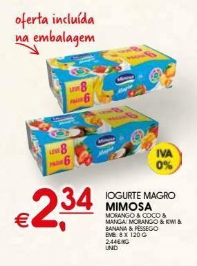Meu Super Iogurte mimosa promoção