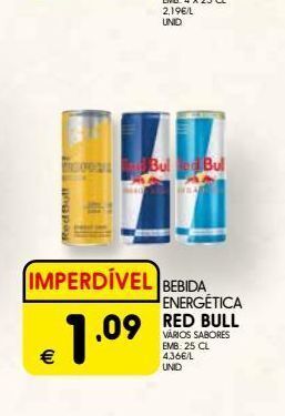 Bebida energética red bull