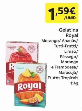 Amanhecer Gelatina royal promoção