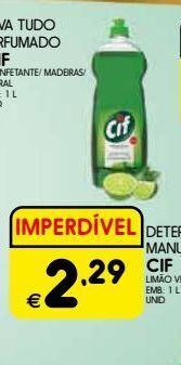 Meu Super Detergente lavalouça cif promoção