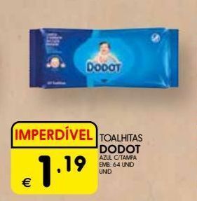 Meu Super Toalhas umedecidas dodot promoção