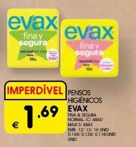 Meu Super Absorvente evax promoção