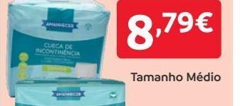 Amanhecer Incontinência amanhecer promoção